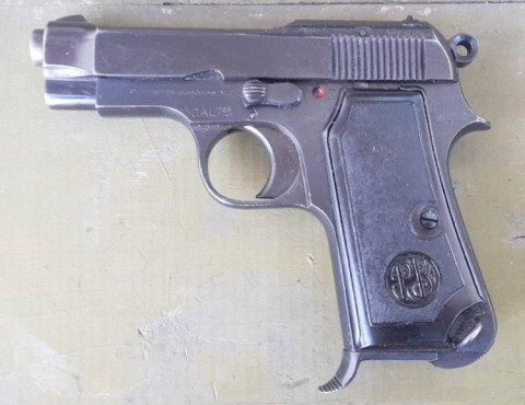 F - ARMI DISATTIVATE -  - PISTOLA   BERETTA M.35	 Cal. 7,65 Br.  1945 (1)	