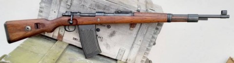 F - ARMI DISATTIVATE -  - FUCILE  MAUSER K.98k   �ce  42�   Monomatricola.   SERBATOIO  20 Colpi.