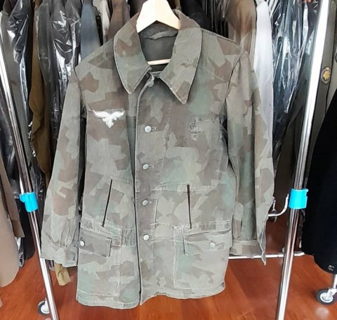 I - MILITARIA STORICA -  - LW	 GIACCONE  FD  MIMETICO  SCHEGGE 2 TASCHE + 2.