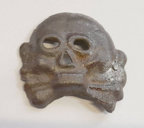 I - MILITARIA STORICA -  - TESCHIO SS  PER  SCHWARZE SCHAFTM�TZE.