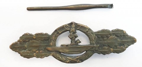 I - MILITARIA STORICA -  - KM	SPANGE SOMMERGIBILISTI BRONZO.    QUALITA� MODESTA.	