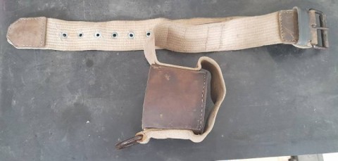 H - ACCESSORI -  - REI	COPRIVOLATA   MORTAIO M.35  Cal.81 mm.