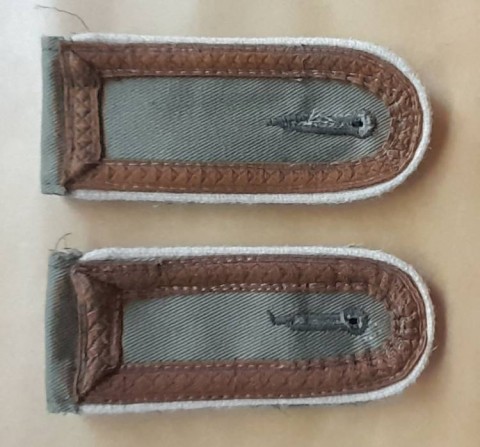 I - MILITARIA STORICA -  - HEER-DAK   SPALLINE SOTT. FANTERIA.   COPIA.	