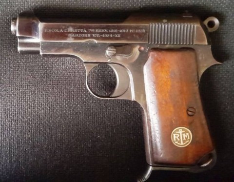 E - ARMI ATTIVE -  - PISTOLA BERETTA  Mod. 31/34	 REGIA MARINA.