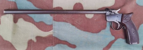 C - ARMI ANTICHE -  - PISTOLA MONOCOLPO �BRITISH TUKAWAY� Cal. 22 LR.