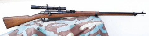 E - ARMI ATTIVE -  - FUCILE  CARCANO MOD. 1891  �TERNI  03�  SNIPER  Ottica Scheibler 				10.500,00