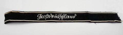I - MILITARIA STORICA -  - HEER  FASCETTA DA MANICA  �GROSSDEUTCHLAND�  SOTT./UFF.