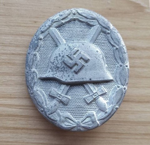 I - MILITARIA STORICA -  - DISTINTIVO  FERITI ARGENTO  �L 65�.