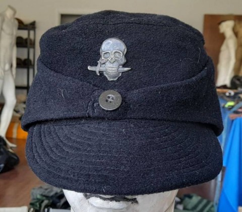 I - MILITARIA STORICA -  - G.N.R.   BERRETTO A TESA UFF./TRUPPA   TESCHIO PICCOLO.