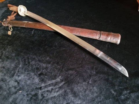 C - ARMI ANTICHE -  - 046    KATANA - Shin Gunto mod. 78 uff. WW2.  Mei Sukehiro  Periodo Edo (1650).