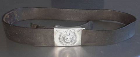 I - MILITARIA STORICA -  - SS    CINTURONE TRUPPA  ALL. �RZM 822/37 SS�.