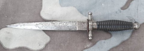 C - ARMI ANTICHE -  - PUGNALE  da  Caccia  �Fabrica de Toledo Ano.De. 1878�.