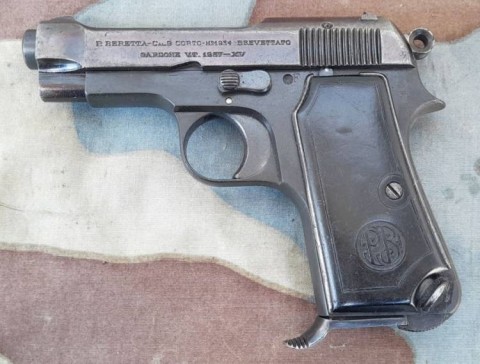 F - ARMI DISATTIVATE -  - PISTOLA   BERETTA M.34  Cal. 9 corto  1937-XV.