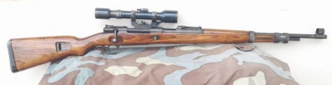 E - ARMI ATTIVE -  - MAUSER SNIPER  K98k  �ce 44�  in Cal. 7,62  CON  PUNZONI ISRAELIANI.