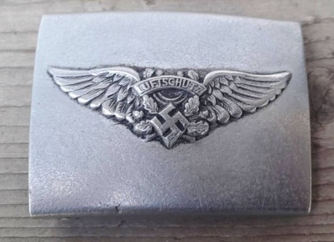 I - MILITARIA STORICA -  - RLSB    FIBBIA IN ALLUMINIO, TRUPPA.	