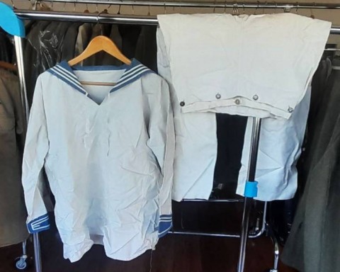 I - MILITARIA STORICA -  - KM	 CAMISACCIO  CON SOLINO E PANTALONI  ESTIVI.