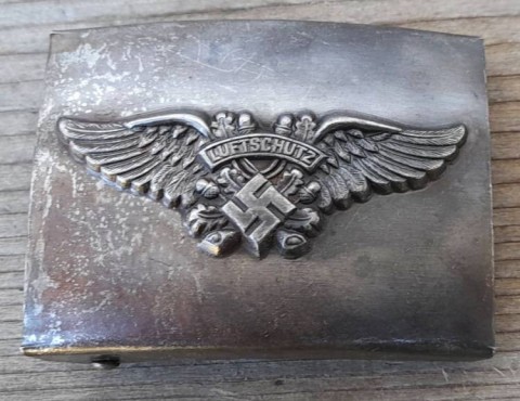 I - MILITARIA STORICA -  - L S.   FIBBIA IN FERRO BRUNITO, TRUPPA.