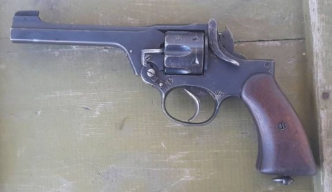 F - ARMI DISATTIVATE -  - REVOLVER   WEBLEY MK II.38	Cal. .38/200  PARA�/COMMANDO.
