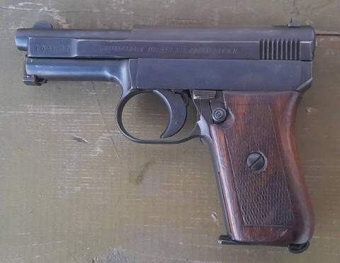 F - ARMI DISATTIVATE -  - PISTOLA   MAUSER M.1910    Cal. 6,35.