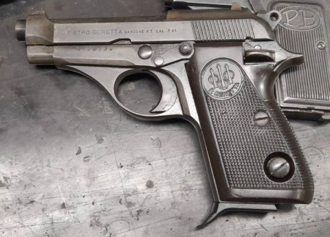 F - ARMI DISATTIVATE -  - PISTOLA   BERETTA M.70	Tipo  I   Cal. 7,65 Br. 