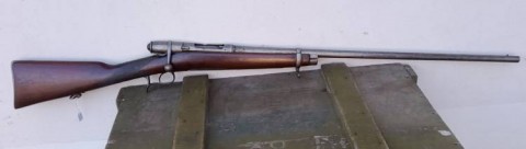 F - ARMI DISATTIVATE -  - FUCILE  Vetterli M.1870  Trasformato Caccia.   Matr.5196   Cal.28   �P.B.Brescia 1884�.