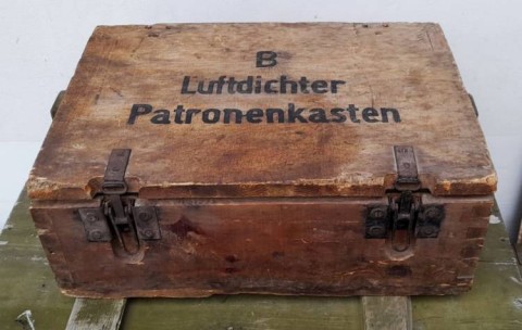 H - ACCESSORI -  - WH   CASSETTA  Portamunizioni �B Luftdichter Patronenkasten�  x  Cal. 8x57 JS