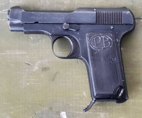 E - ARMI ATTIVE -  - PISTOLA  BERETTA Mod.22  Brev. 15/19   REGIA MARINA. (1)		