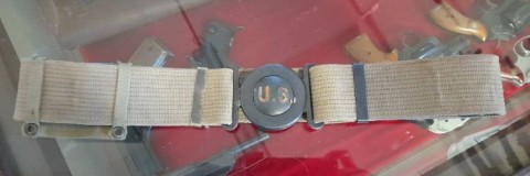 I - MILITARIA STORICA -  - US   CINTURONE UFFICIALE �GARRISON�  M.1910.