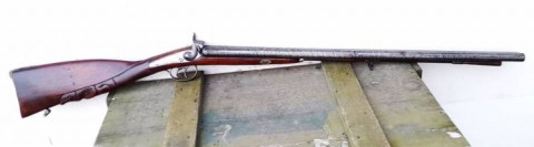 C - ARMI ANTICHE -  - DOPPIETTA   AVANCARICA   A LUMINELLO.  CALCIO INTAGLIATO.  2^ Met� �800.	