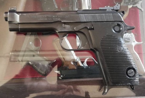 F - ARMI DISATTIVATE -  - PISTOLA   BERETTA MOD. 1951    Cal. 7,65 Pb.  SPORT. 						scarr.+sc.	1.200,00 
