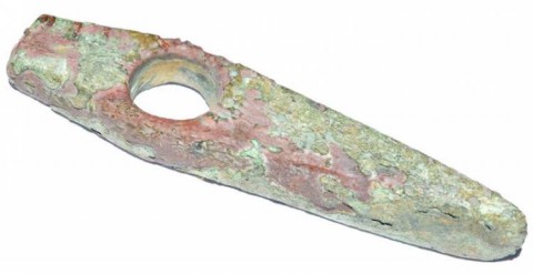 B - ARCHEOLOGIA -  - Rara Ascia in Bronzo � 11,5 cm. � 2000-1500 a.C.  (184)